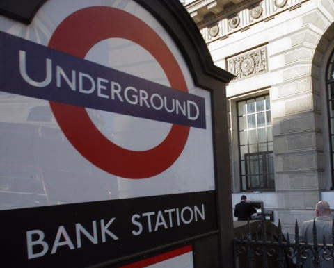 Bank station was closed on Friday morning due a flood alert
