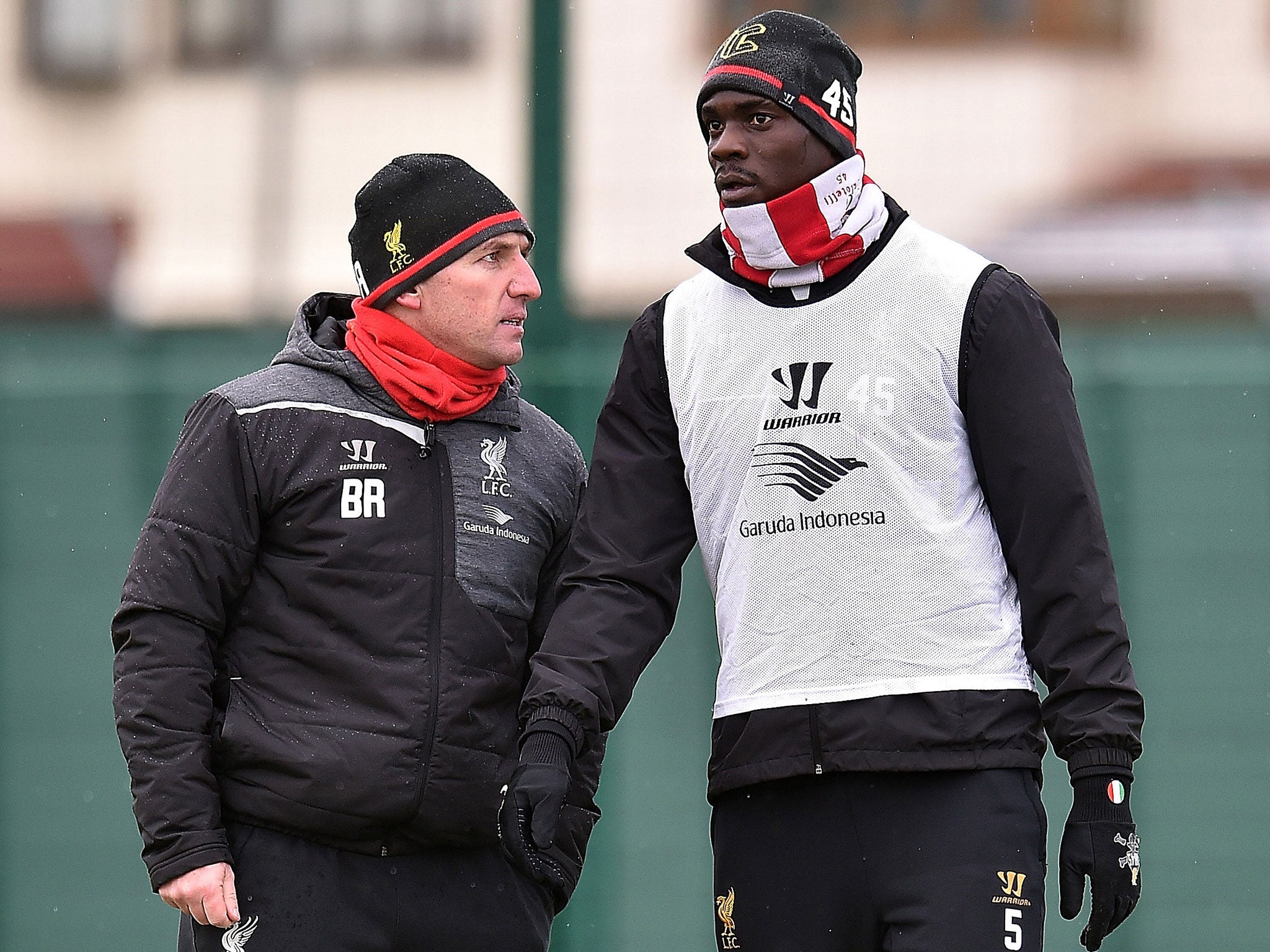 Brendan Rodgers and Mario Balotelli