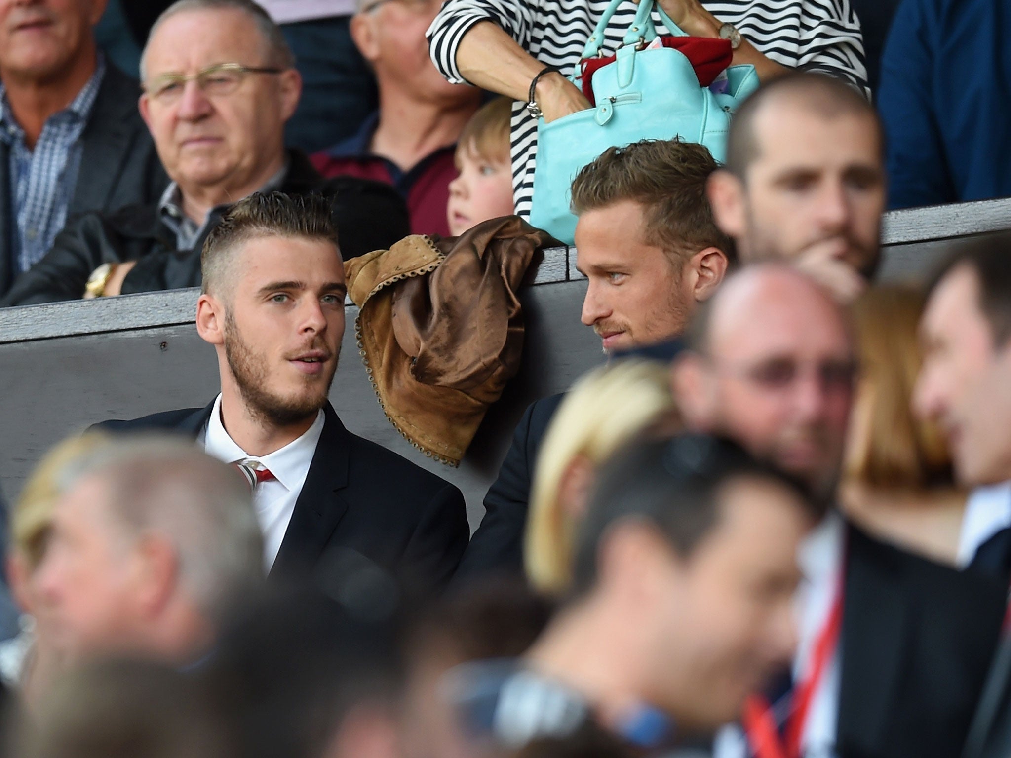 De Gea has been left in the stands so far this season