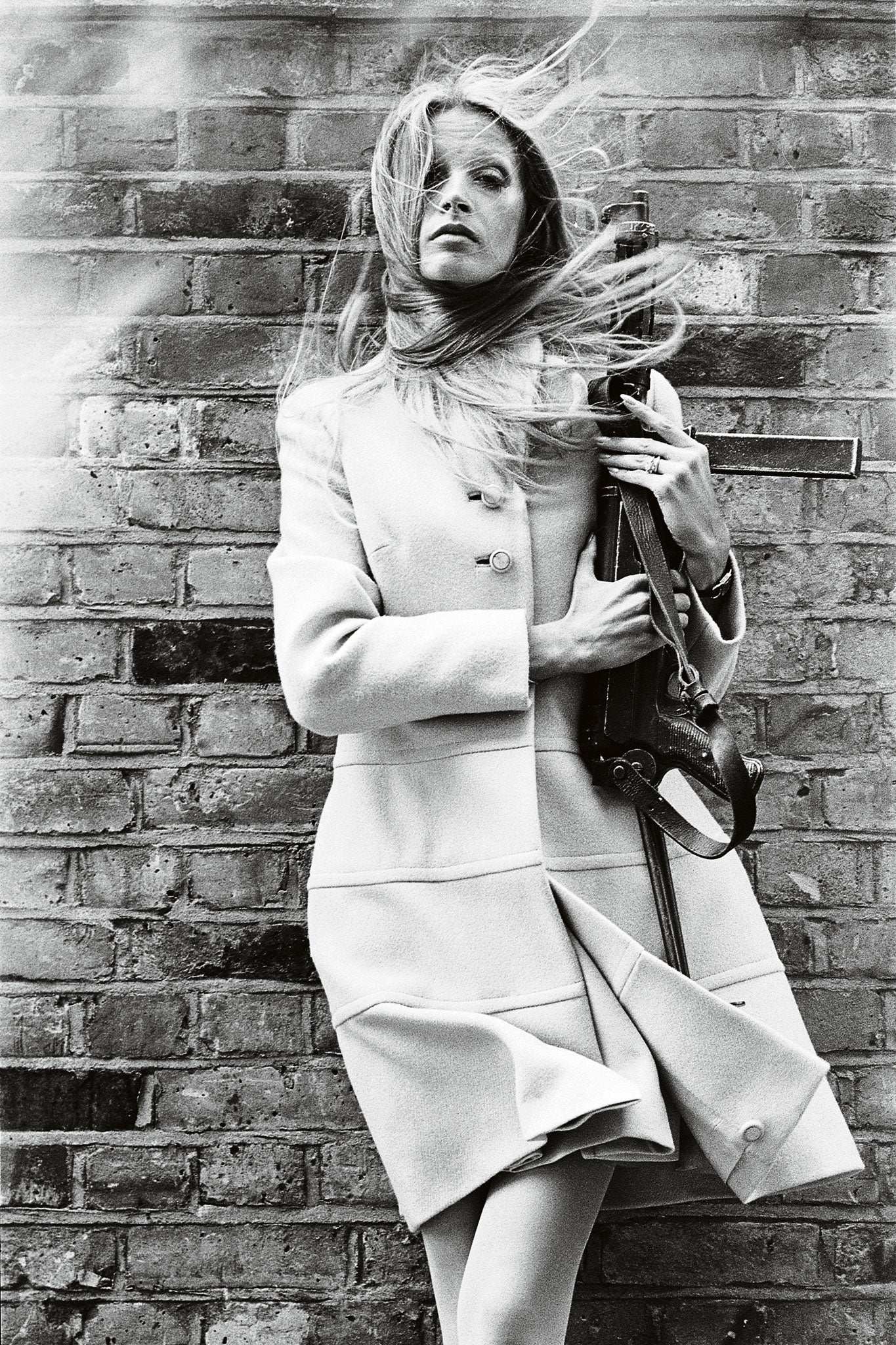 'Baader Meinhoff', 1969, photographed for Jaeger