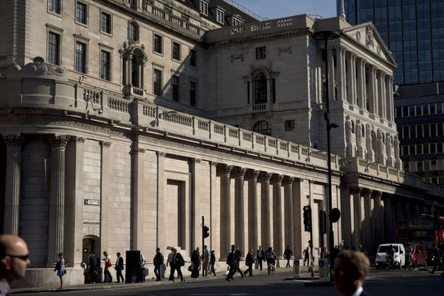 Finger on the interest rate trigger: the Bank of England