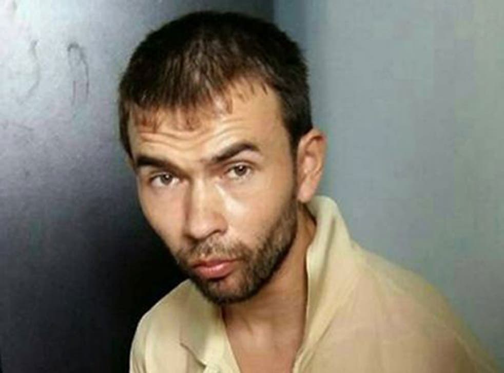 Thai Police have released this image of Adam Karadag, the suspect they have arrested in relation to the bombing