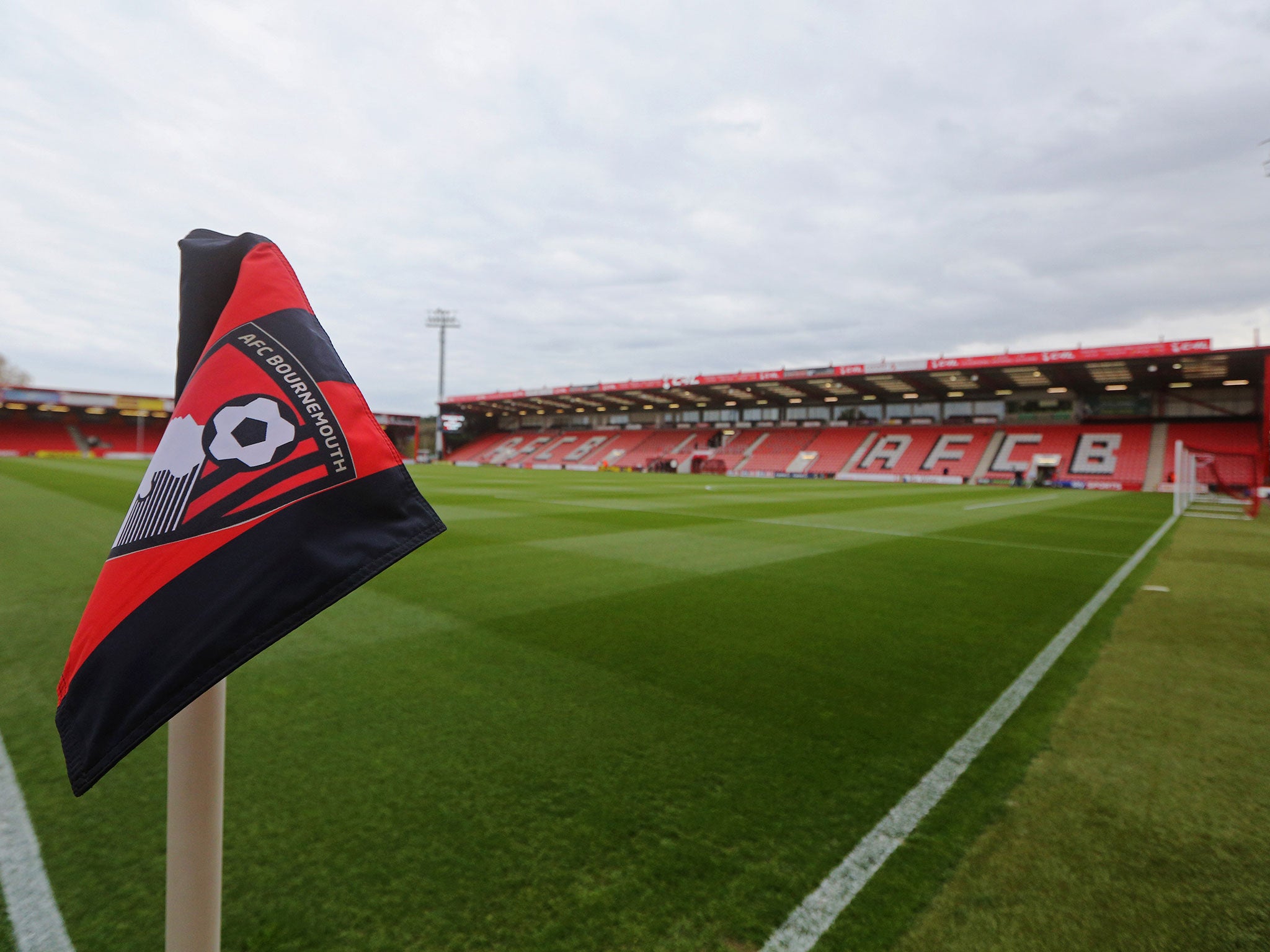 A general view of Dean Court