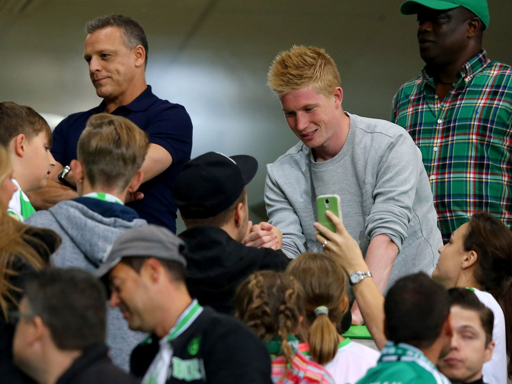 Wolfsburg's Kevin De Bruyne missed the win over Schalke