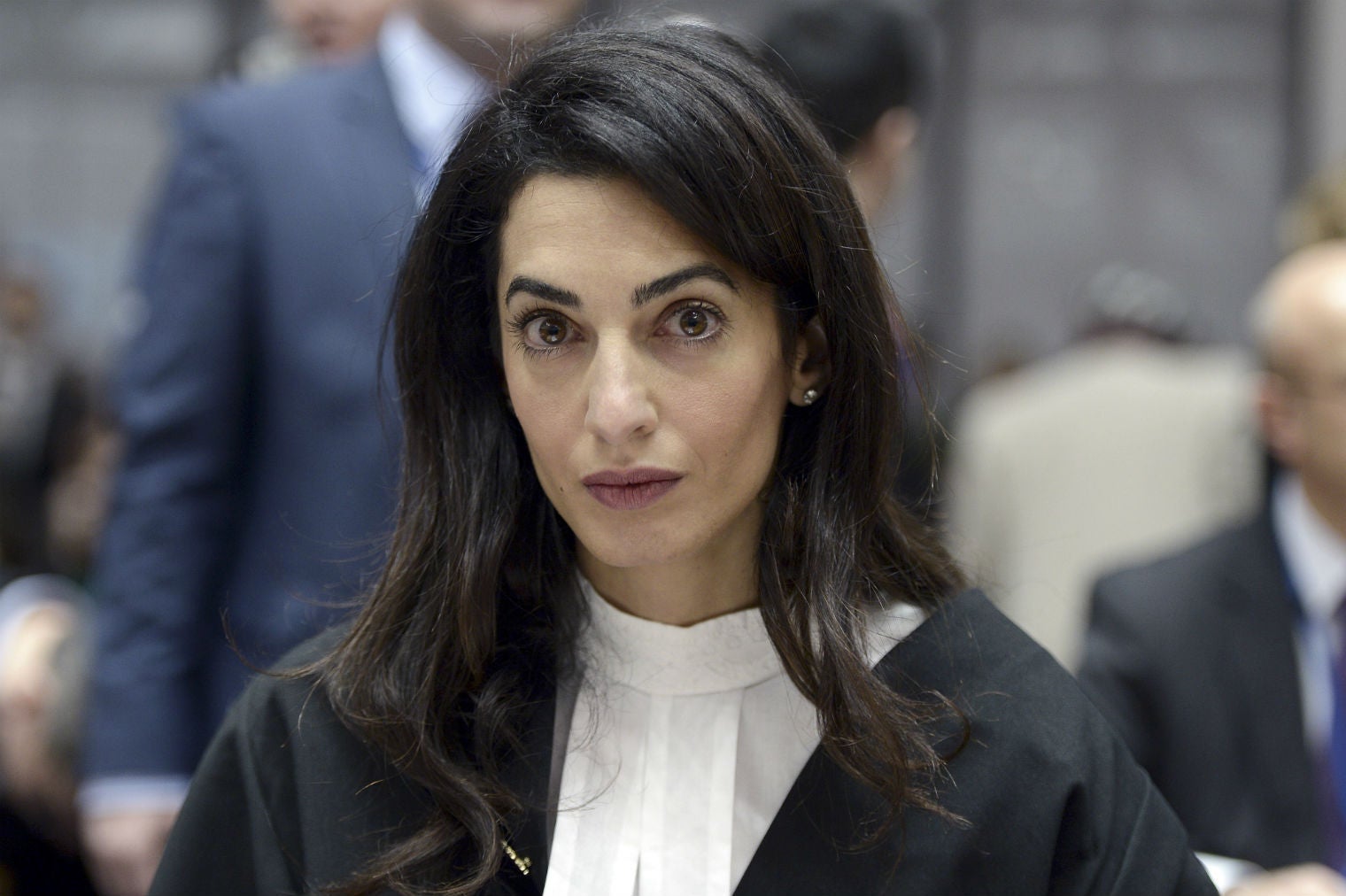 Human Rights lawyer Amal Clooney