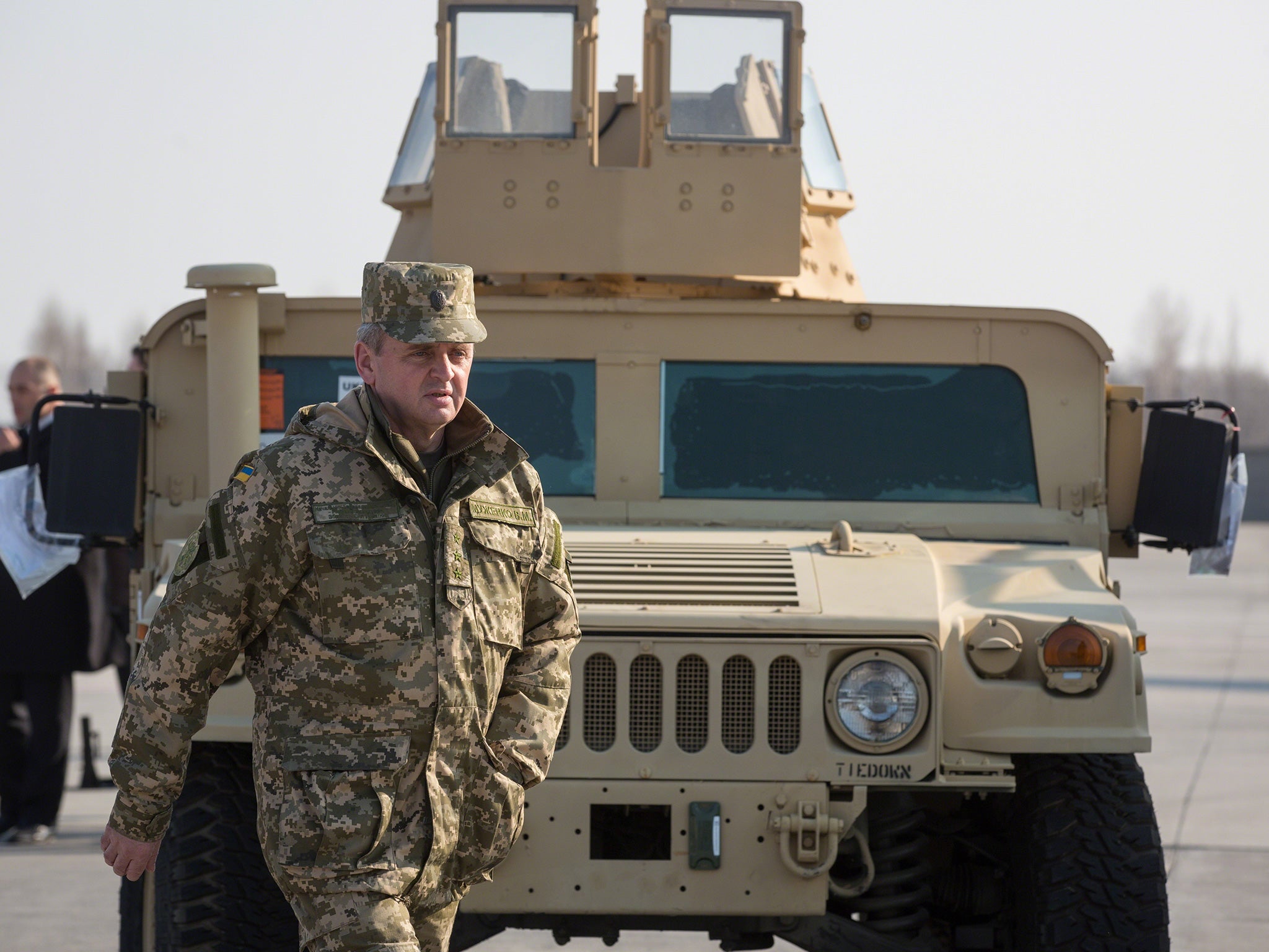 Viktor Muzhenko, commander-in-chief of Ukraine's armed forces