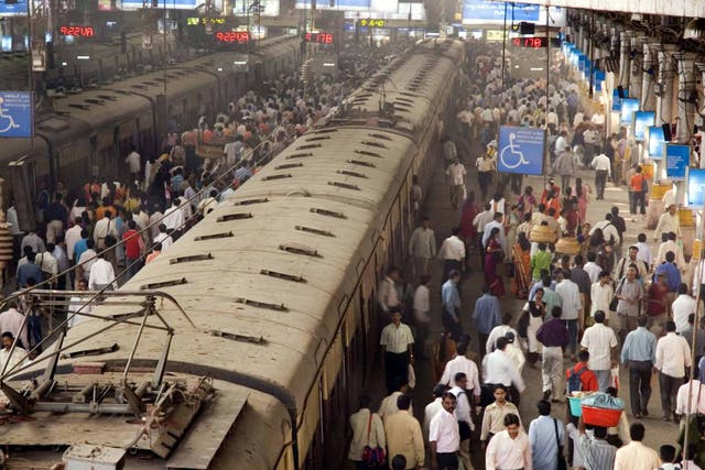 Mumbai's Chhatrapati Shivaji Terminus is one of the world's busiest train stations