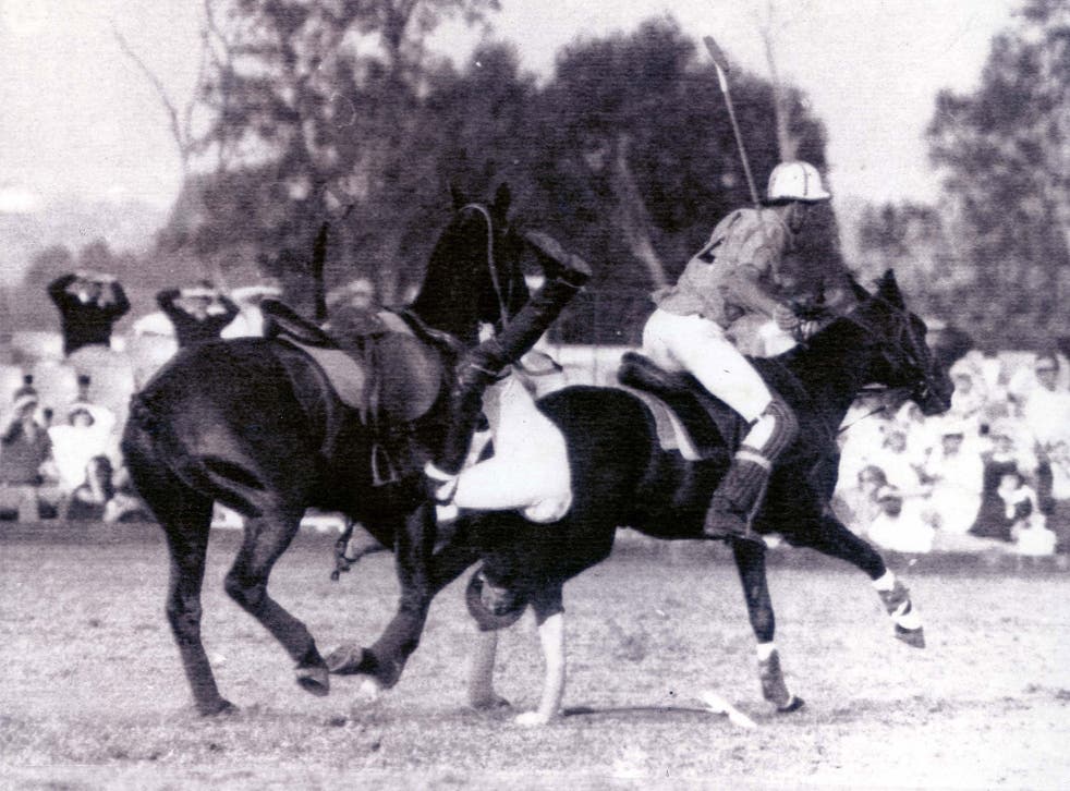 Prince Charles Falls From His Polo Horse At Warrick Farm In 1981