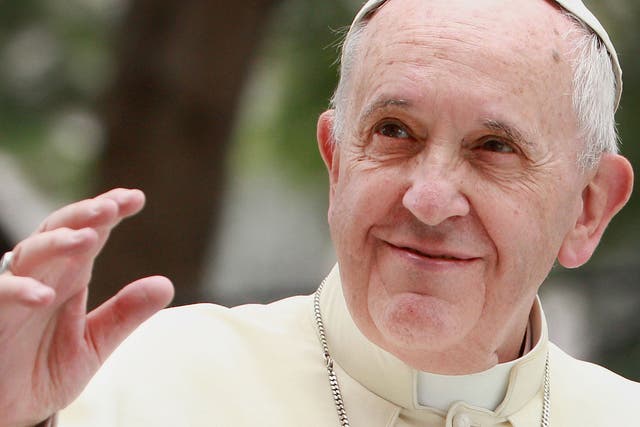 Pope Francis relaxed the church's position on abortion