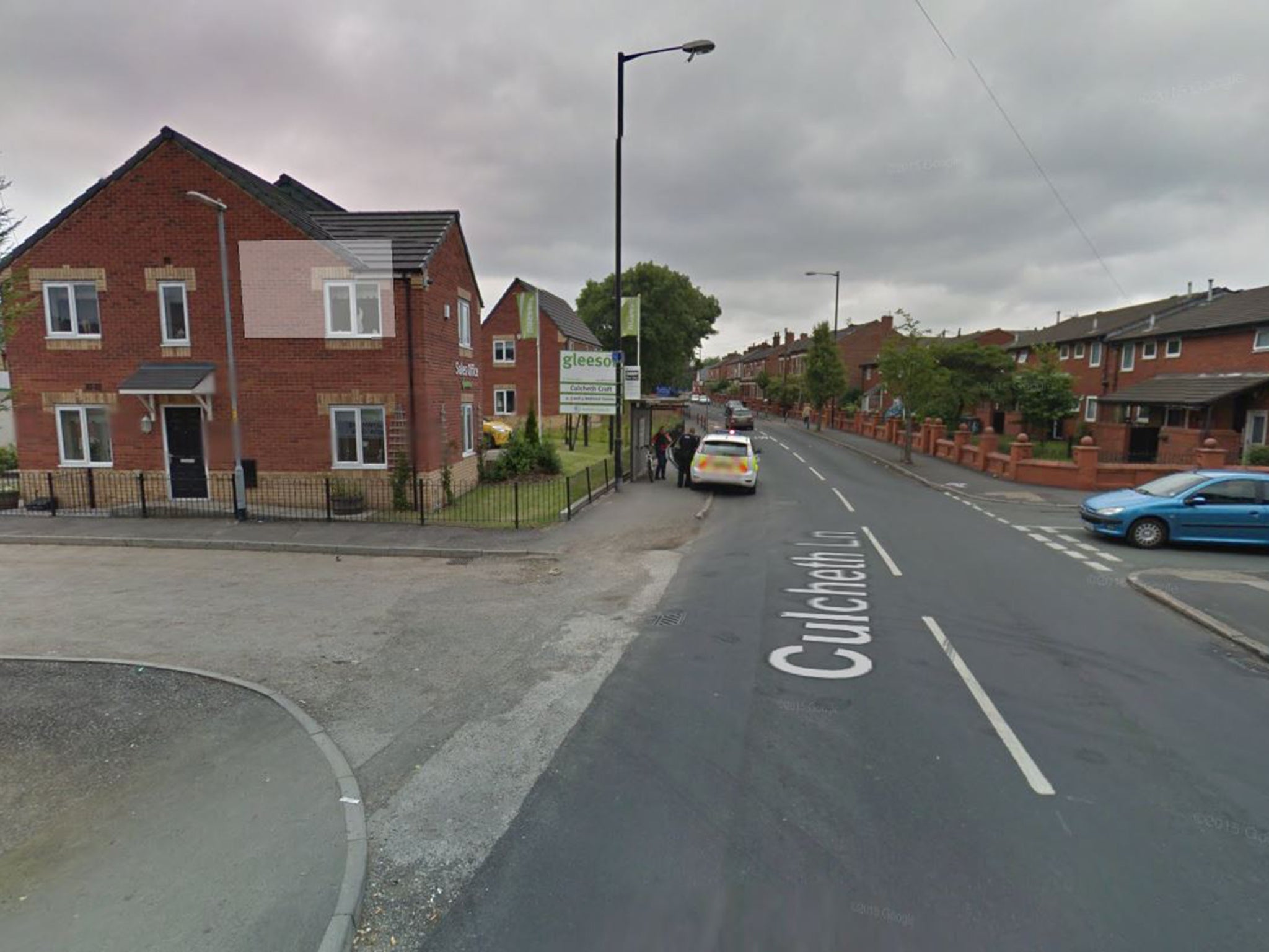 Police were called to an address on Culcheth Lane at 12.45am today