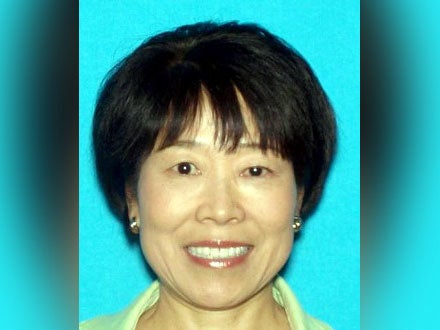 Miyuki Harwood, 62, was found with broken bones - she had spent two days crawling to a creek to find water