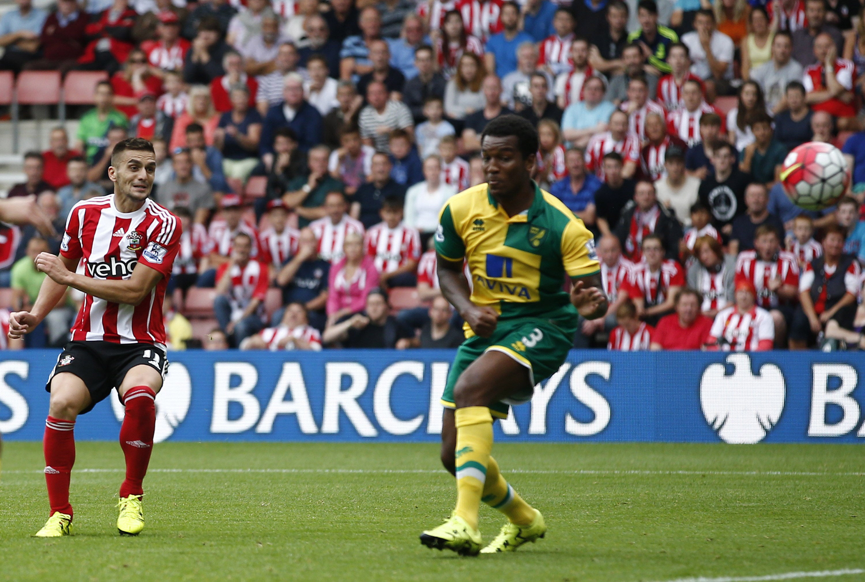 Tadic scores his second of the game