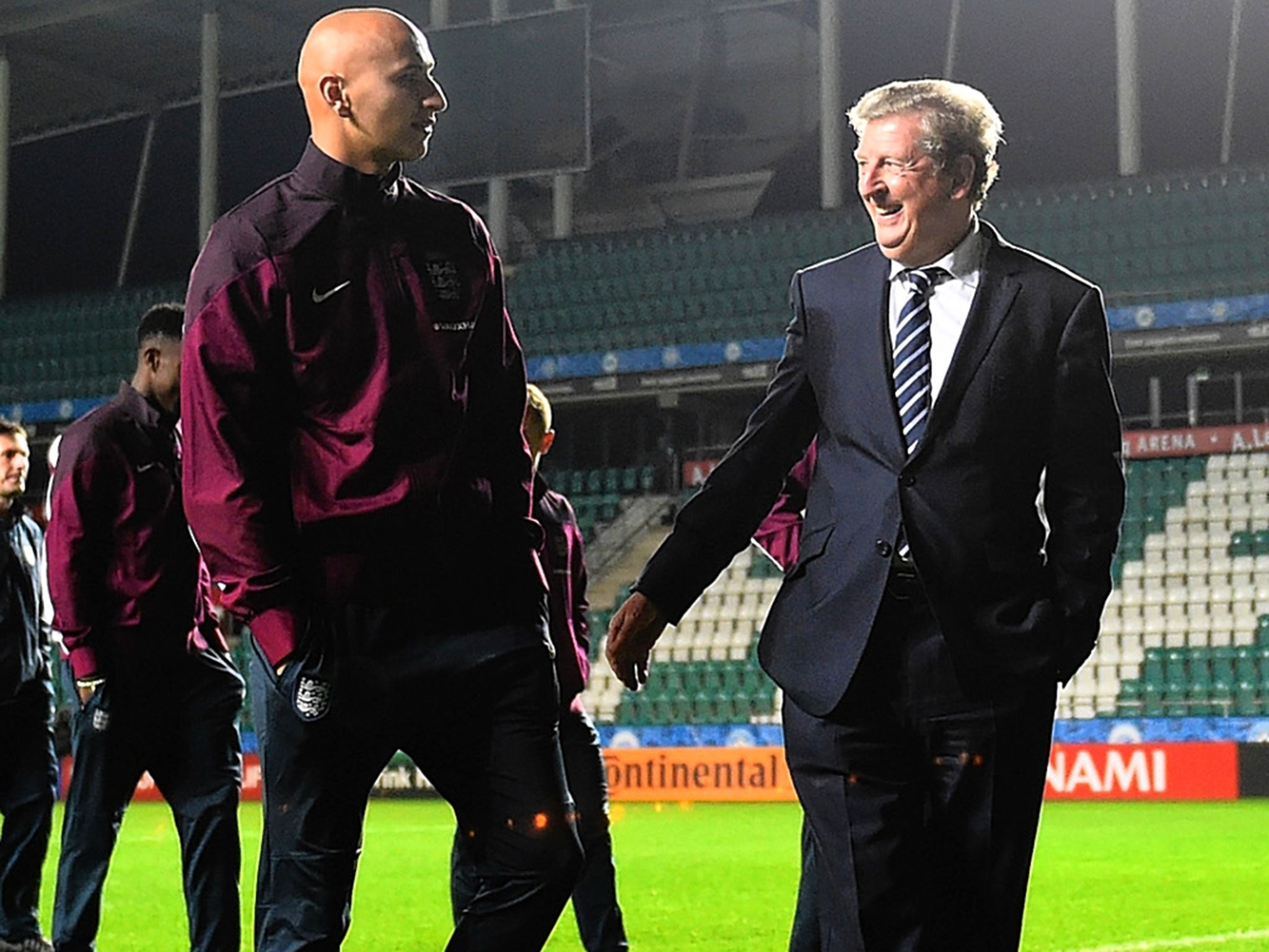 England manager Roy Hodgson has named Jonjo Shelvey (left) in his England squad