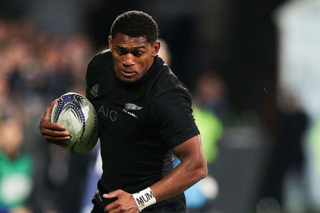 Waisake Naholo will start for the All Blacks in the absence of Ben Smith