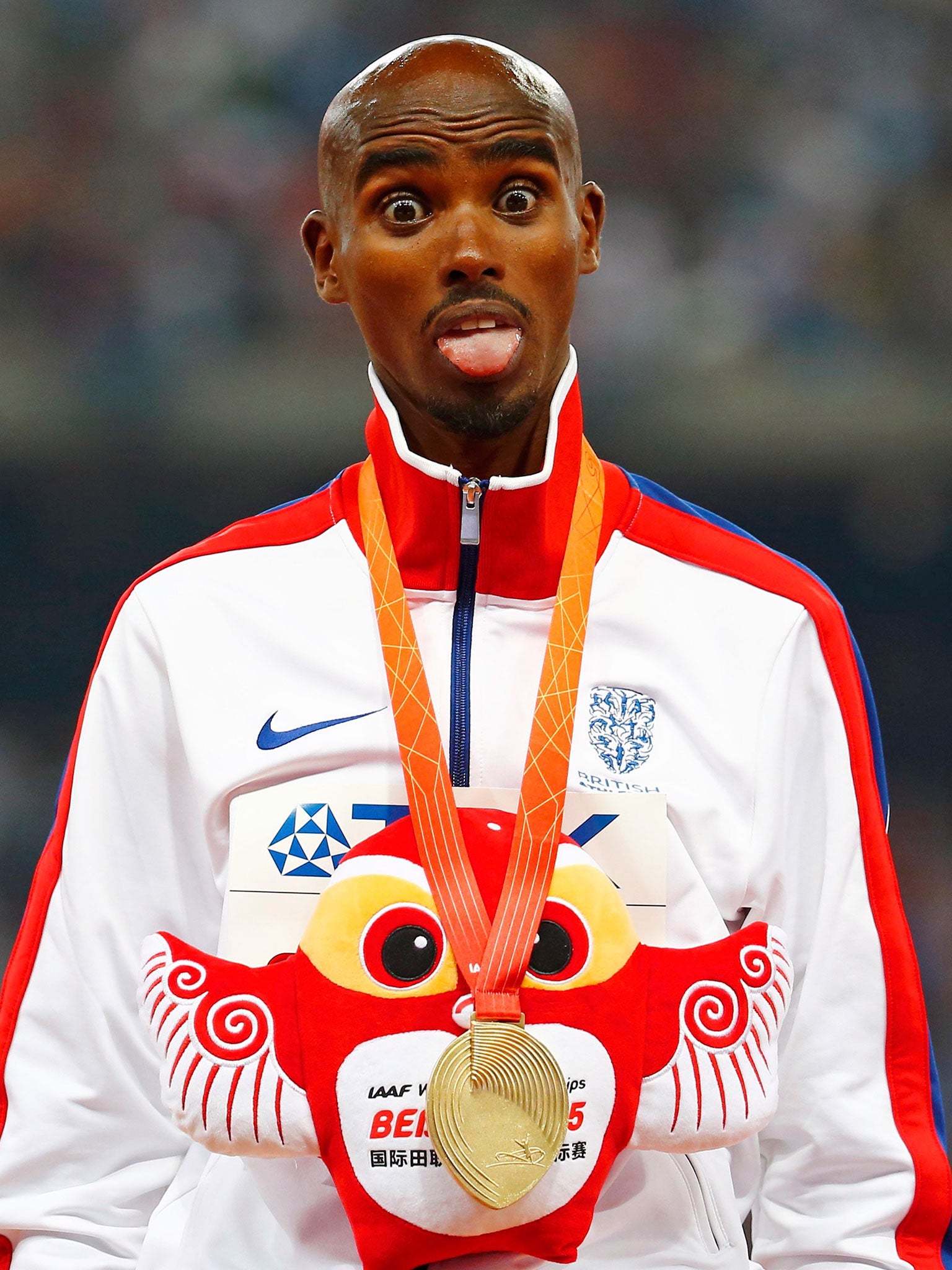 According to Brendan Foster, Mo Farah, pictured, is the greatest ever British sports person