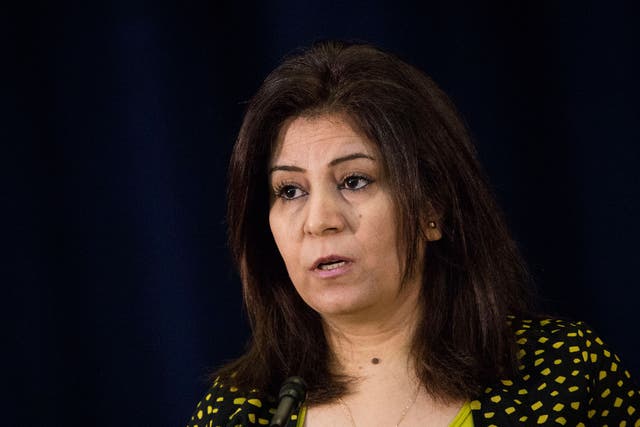 Ameena Saeed Hasan says most Yazidis no longer feel safe in their country after Isis attacks