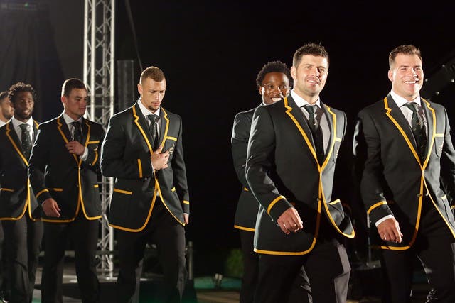South Africa's Rugby World Cup squad are unveiled