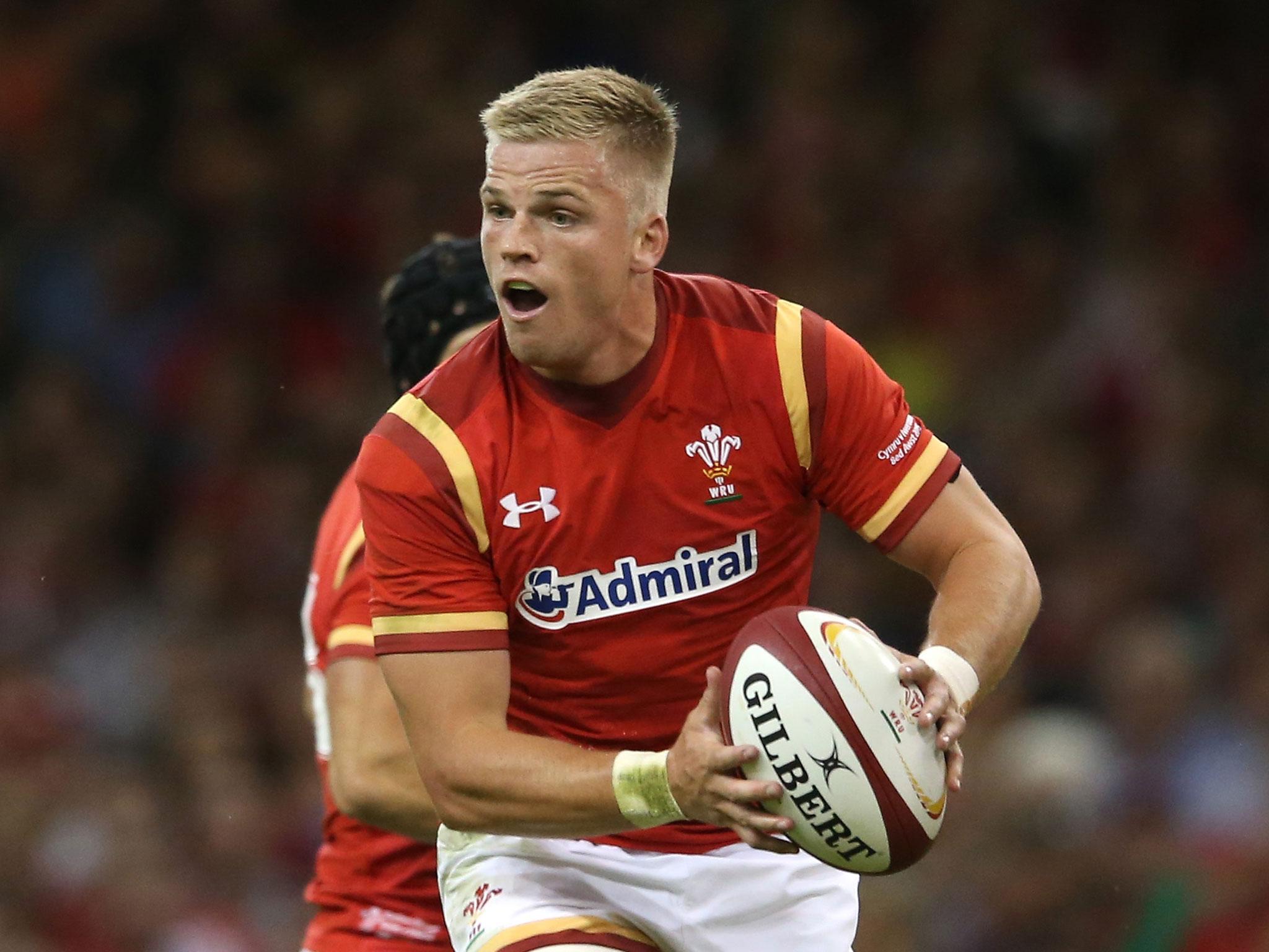 Fly-half Gareth Anscombe missed out with an ankle injury