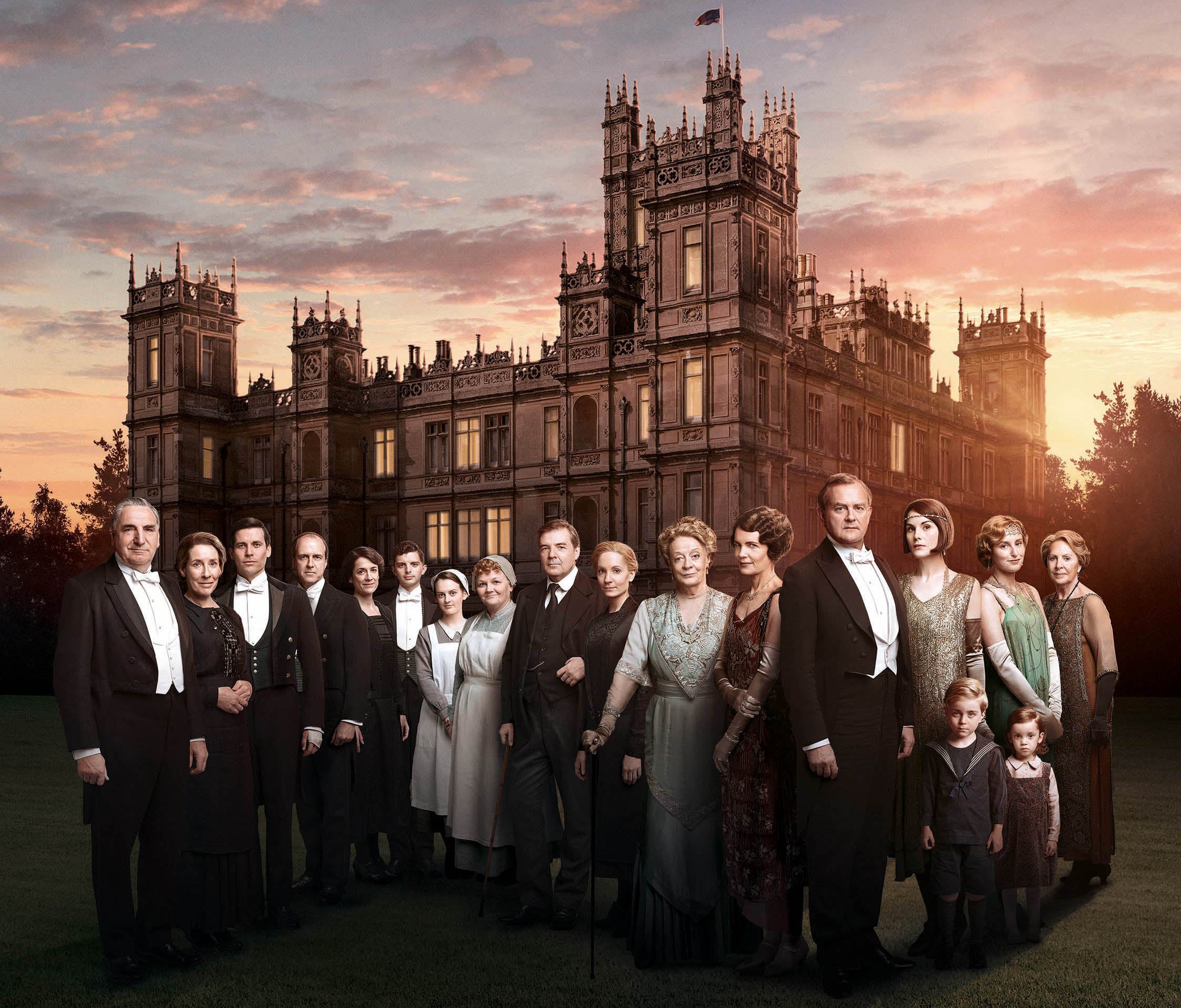 The sun set on the final series of Downton Abbey