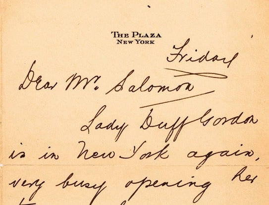 A letter written by a passenger on the Titanic is also among the items being sold