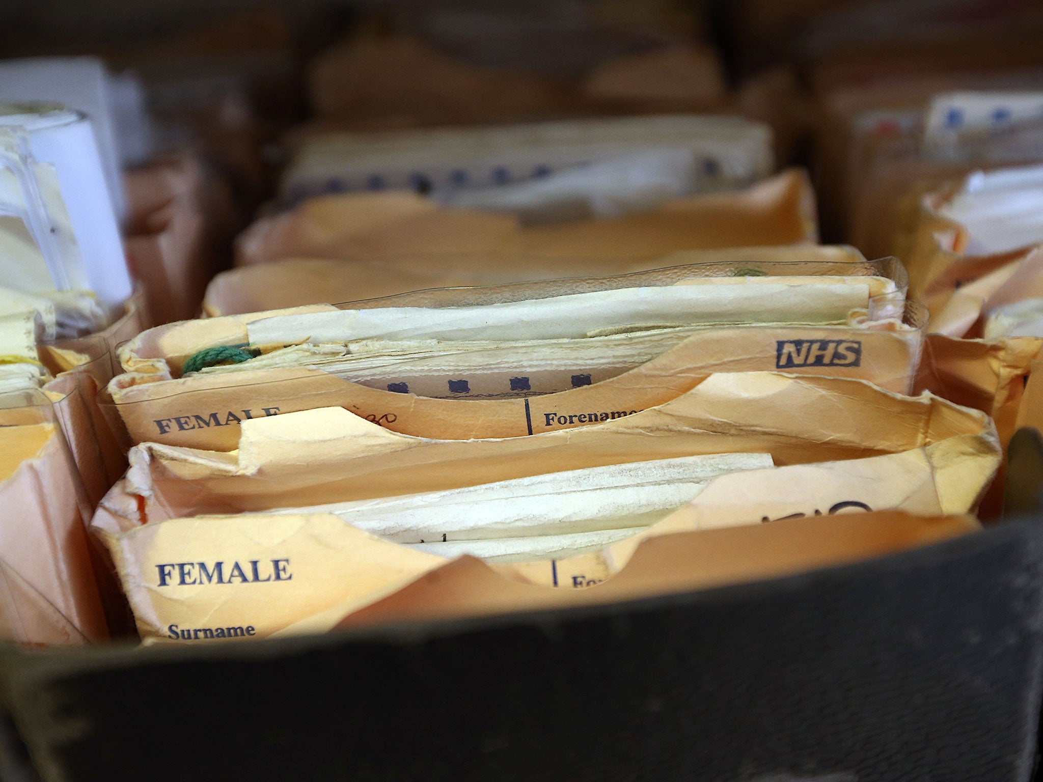 The annual cost of storing paper records is up to £1m for each healthcare trust, according to government estimates