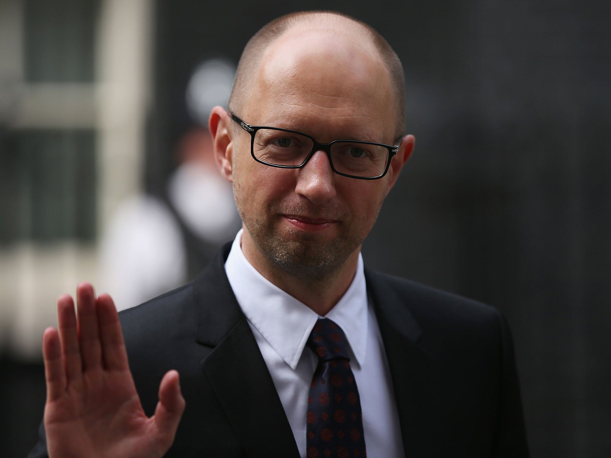 Ukrainian Prime Minister Arseniy Yatseniuk