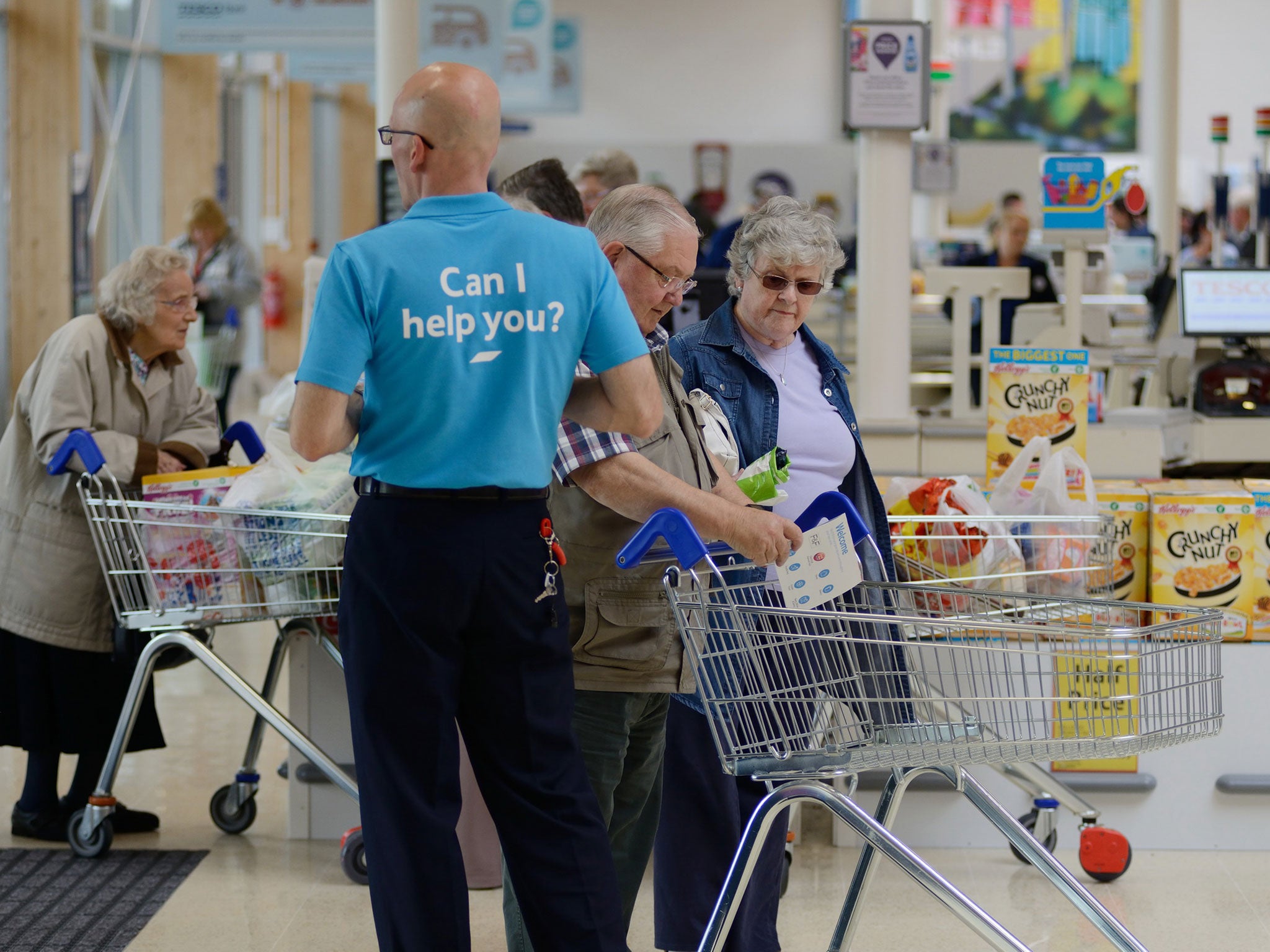 Tesco staff have faced a pay freeze and attempts to alter the pension scheme, but the company has made concessions