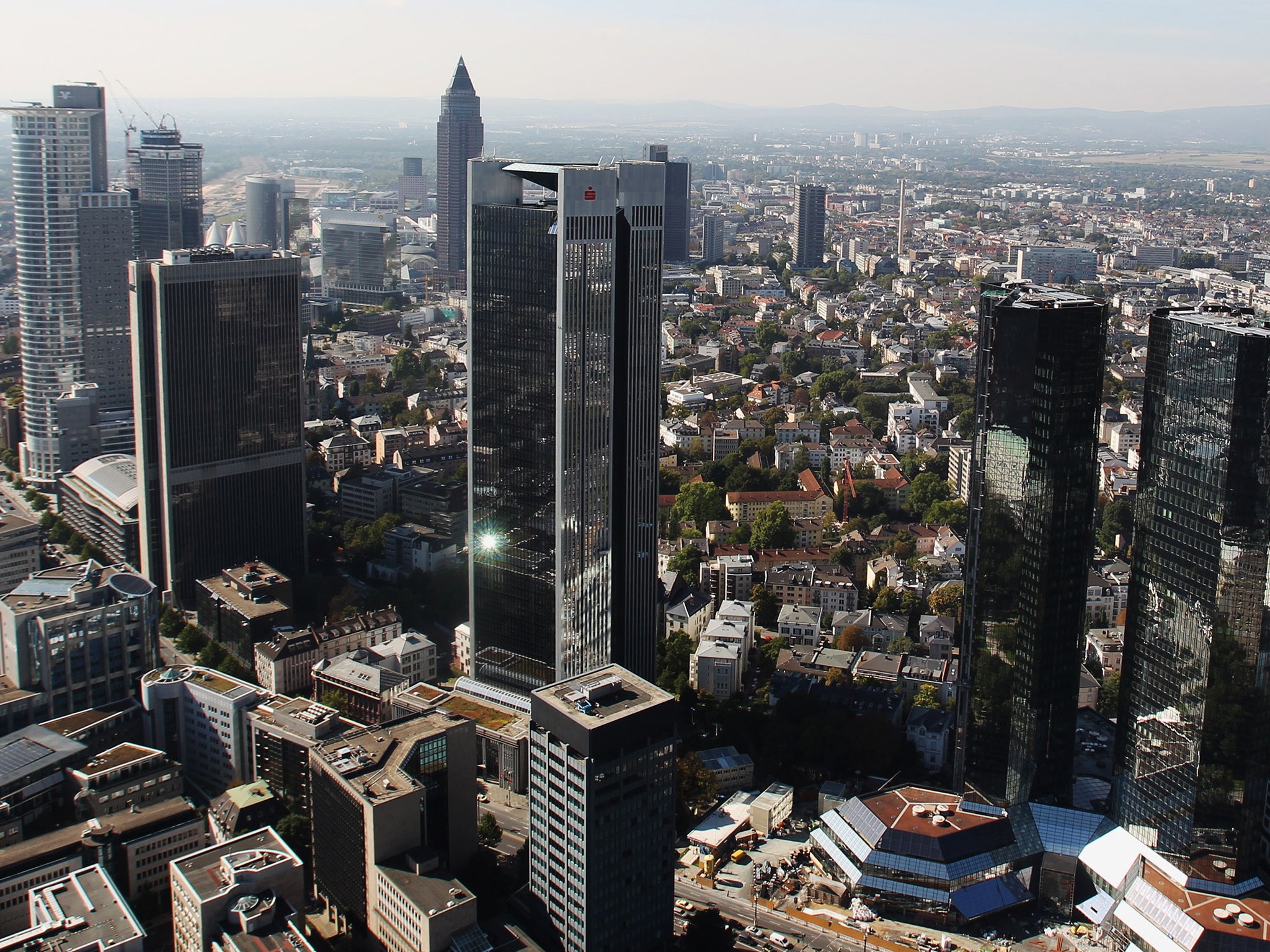 
Frankfurt is home to the European Central Bank 