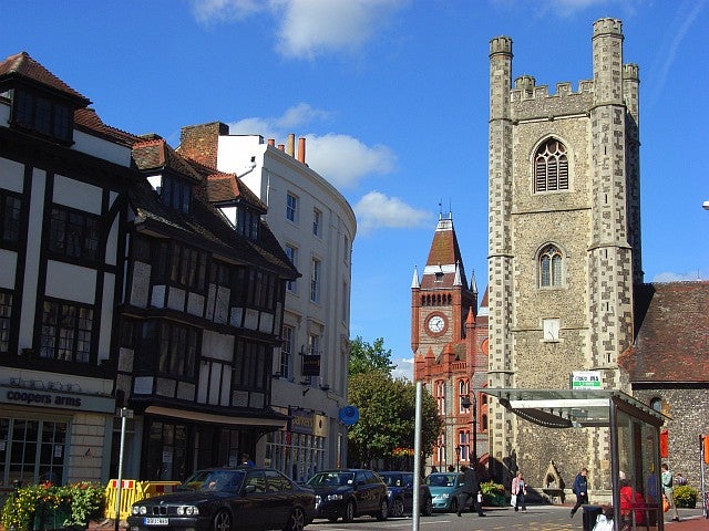 Reading, an unlikely reminder of Compton (Picture: Andrew Smith)