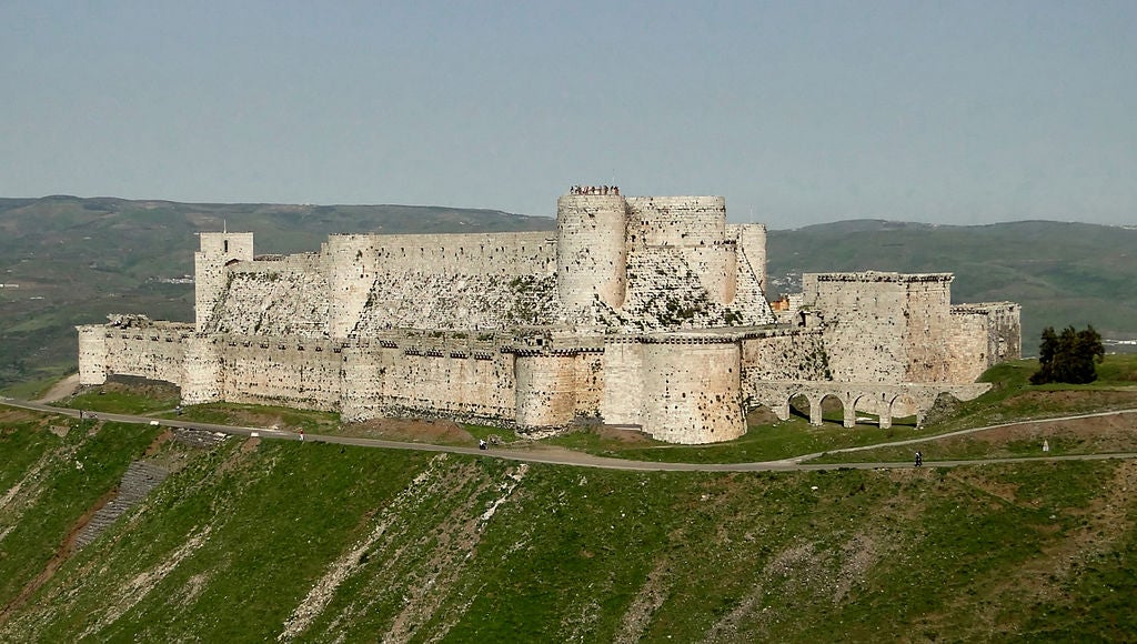 Crac des Chevaliers, one of Syria's Crusader castles