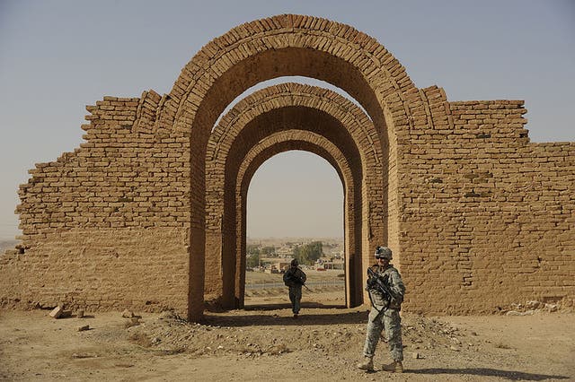 Ashur, or Qal'at Sherqat, one of Syria's Unesco World Heritage sites