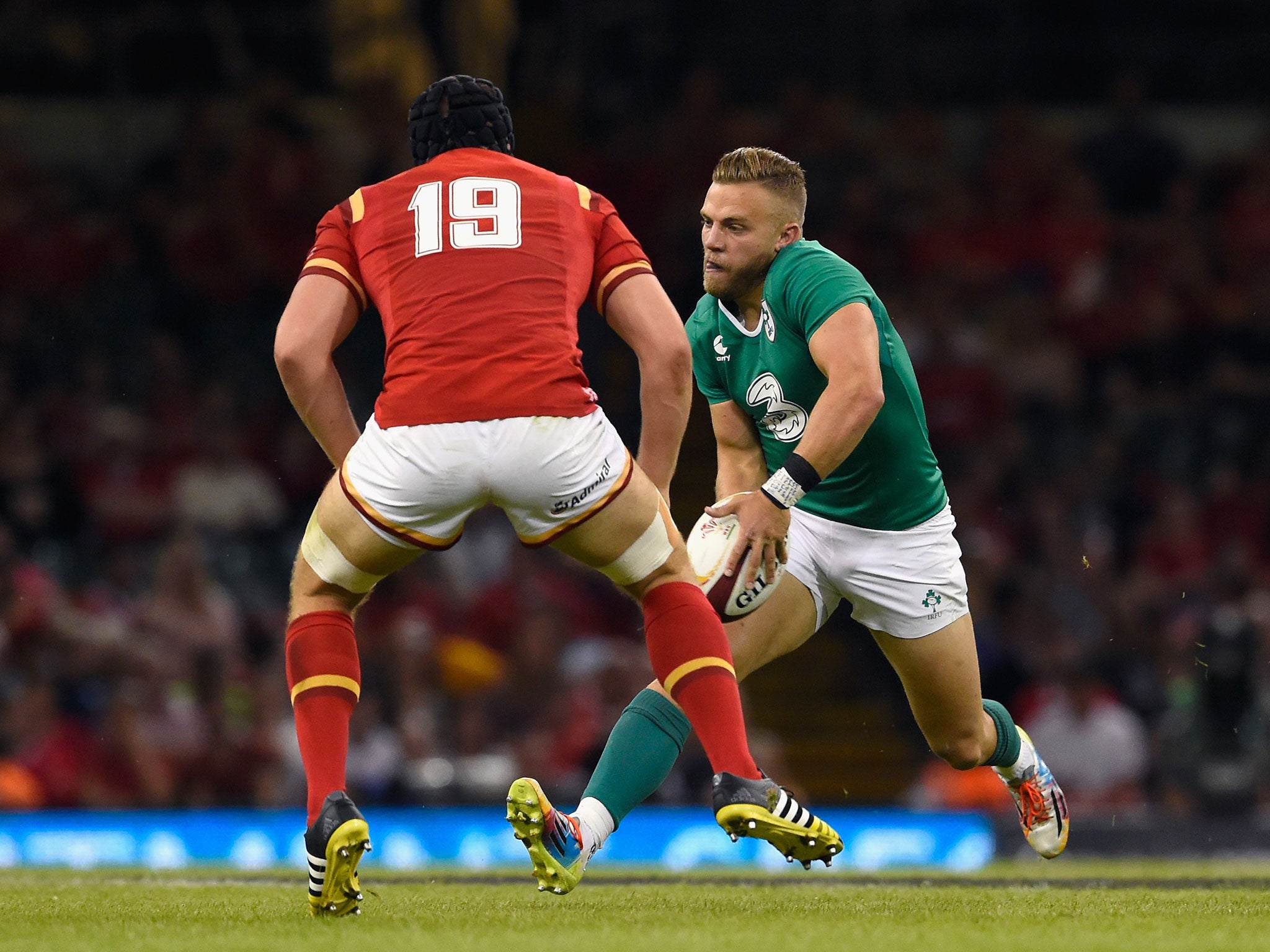 Ian Madigan will offer Ireland cover at scrum-half