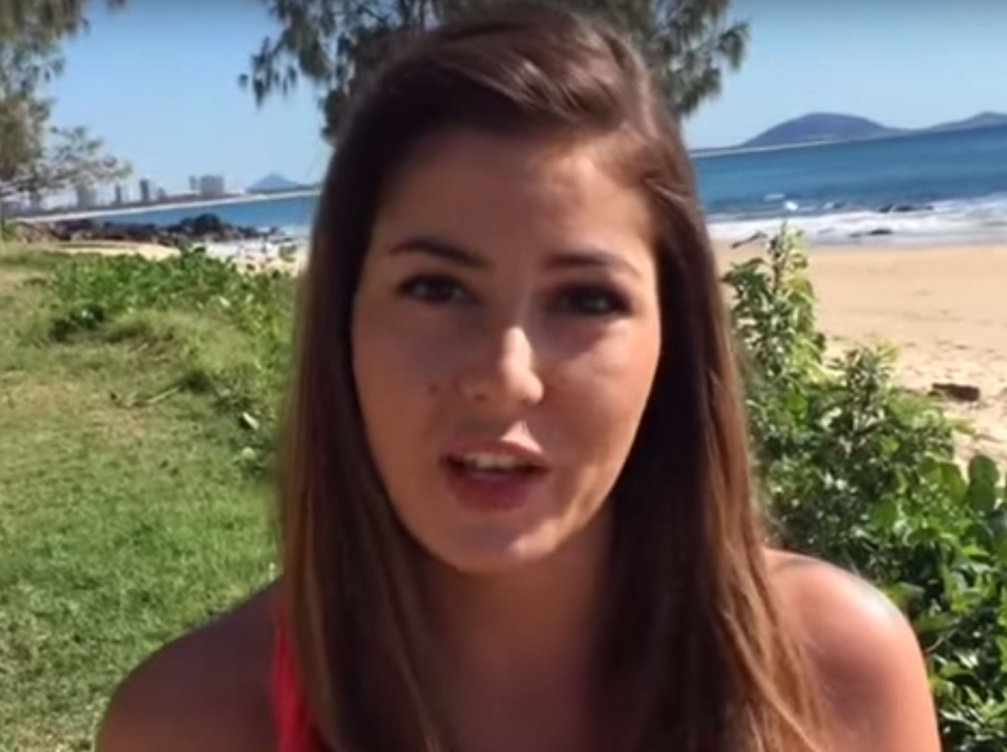 Natalie Amyot, who is searching for a man she met in Australia