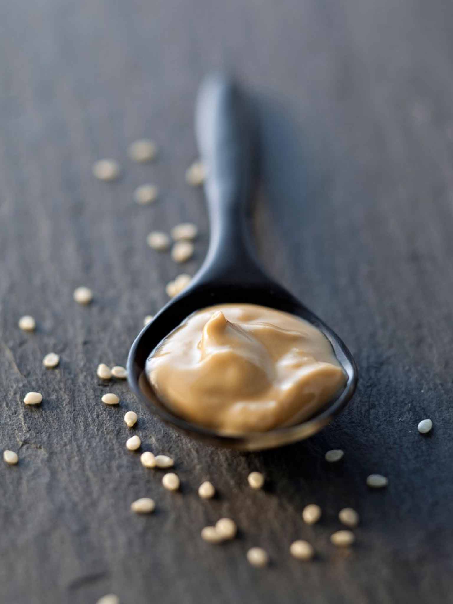 Tahini in its natural form