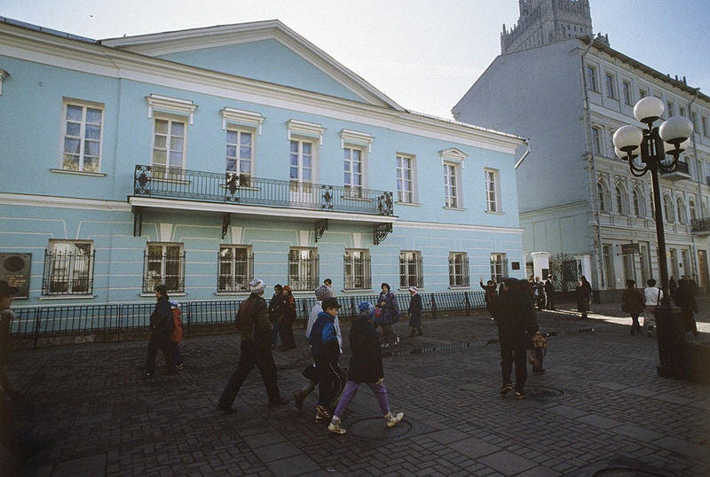 Alexander Pushkin's apartment building