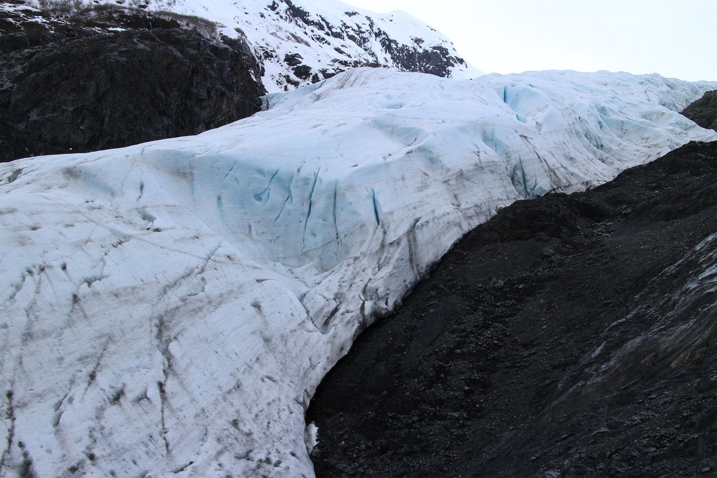 Receding: Alaska's Exit Glacier, pictured May 2015