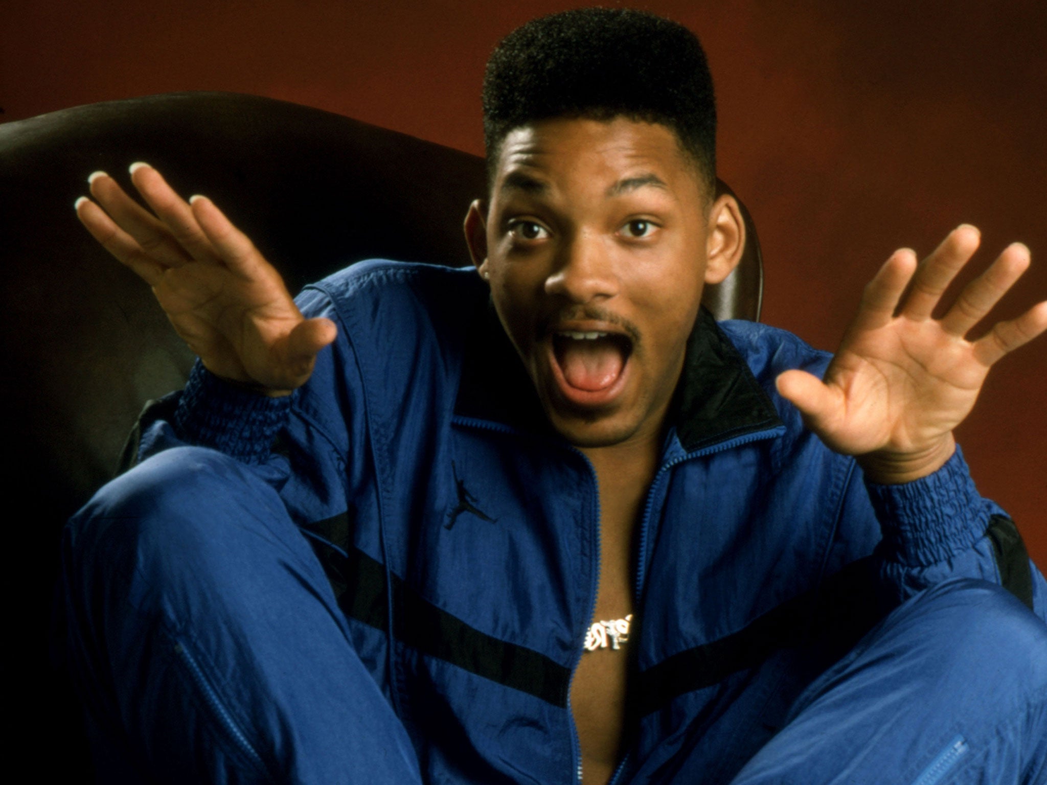 Will Smith as the Fresh Prince of Bel Air