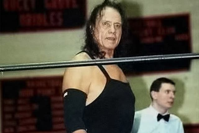 Jimmy Snuka in the ring in the 1980s