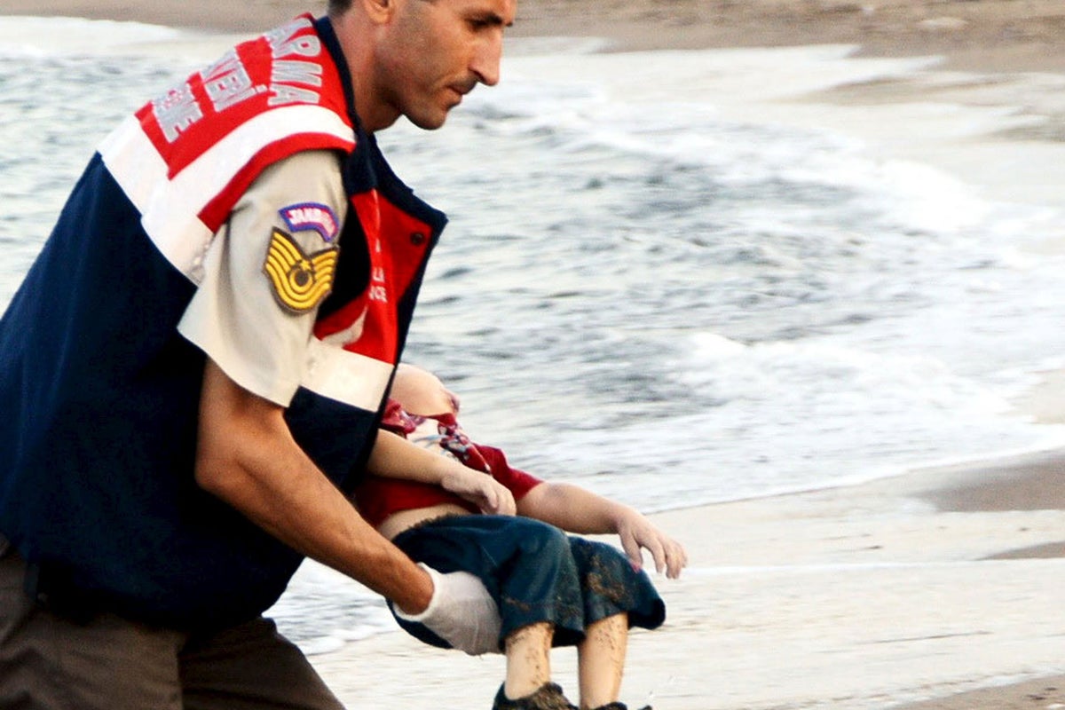 Voices: So David Cameron, is this dead Syrian child one of the 'swarm' of migrants you fear so much?