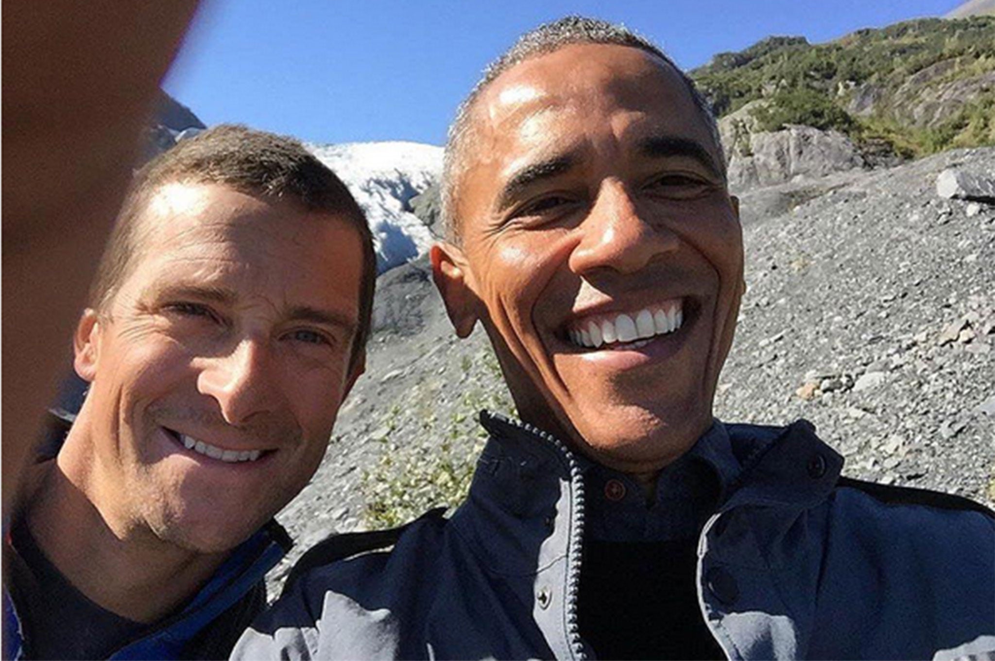 Bear Grylls and Barack Obama go wild in Alaska