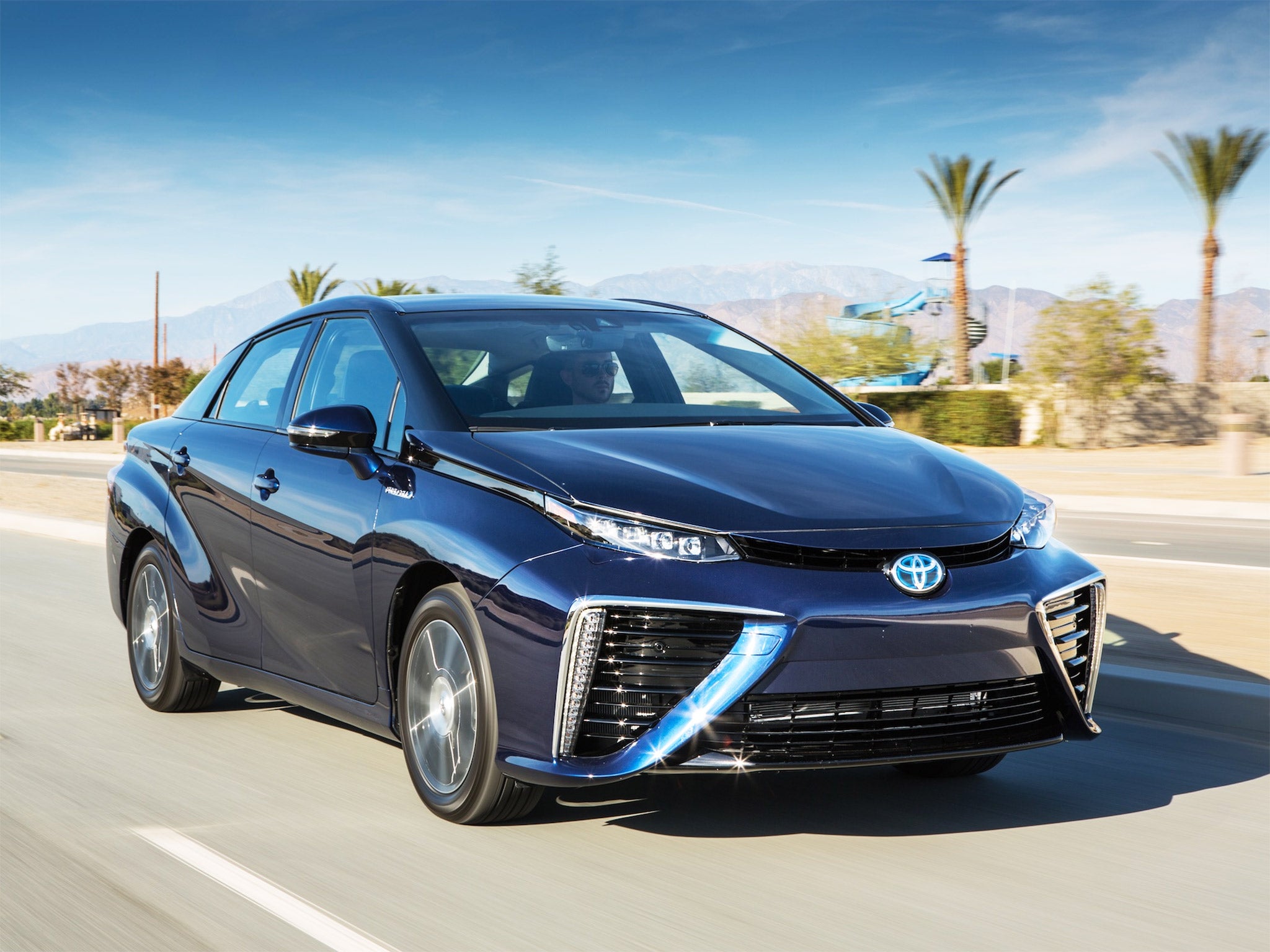 The new Toyota Mirai can be refuelled in just five minutes