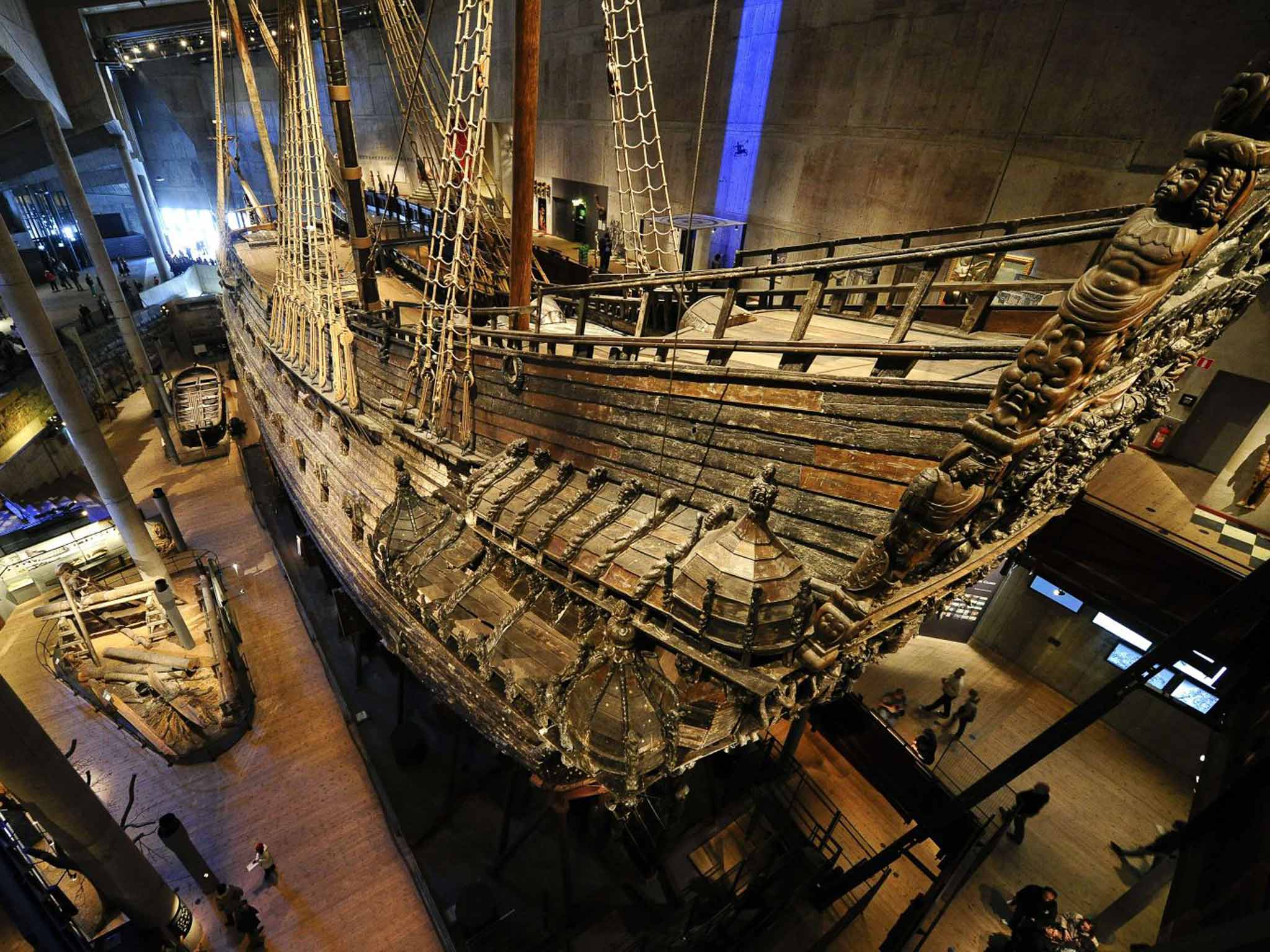 Ship-shape: the 17th-century 'Vasa'