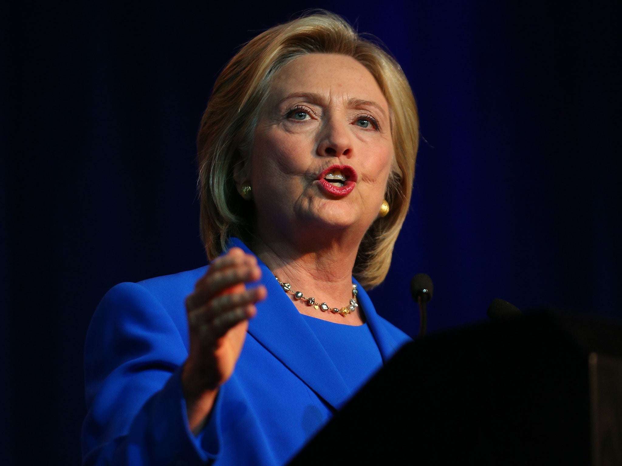 Democrat leadership hopeful Hillary Clinton (Getty Images)