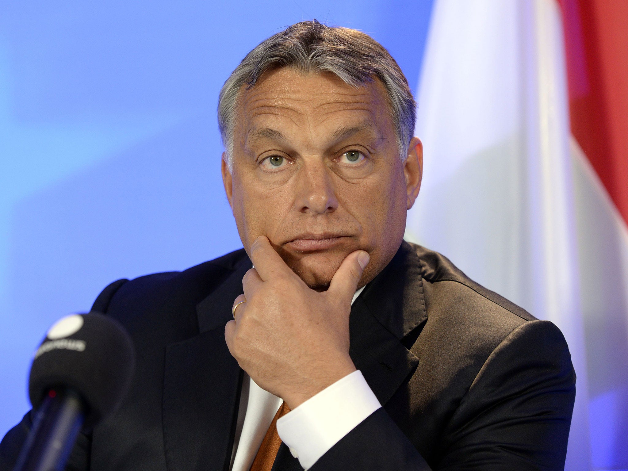 Hungary’s Prime Minister, Viktor Orban, has cited religion as a reason not to welcome Syrian refugees (Getty)