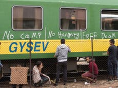 Volunteers join convoy to take asylum seekers to Austria