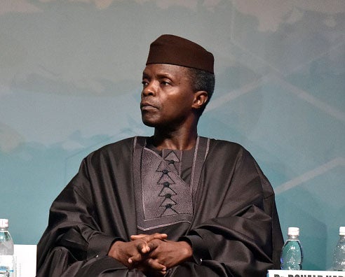 Yemi Osinbajo, Nigeria's vice president, has personal cash assets of 0,000