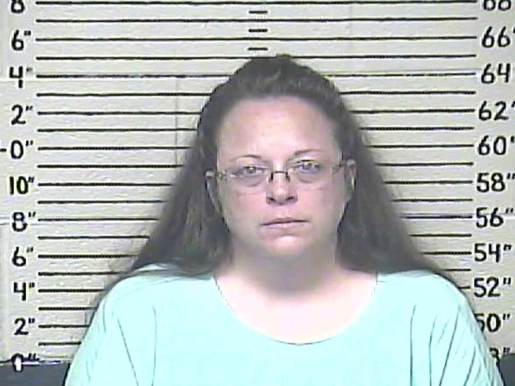 Kim Davis was sent to a jail cell for contempt of court