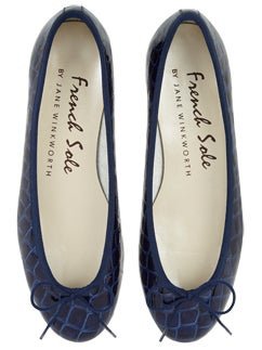 Lemon Jelly Classic Ballet Flats blue casual look Shoes Ballerinas 