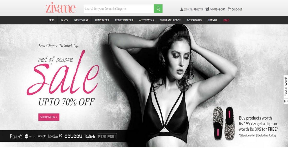 Lingerie start up Zivame is changing the way women in India buy