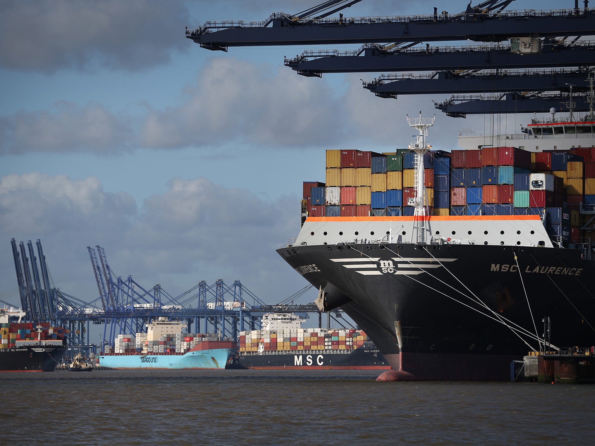 A majority of British exporters rely on sales to the EU bloc, according to one survey
